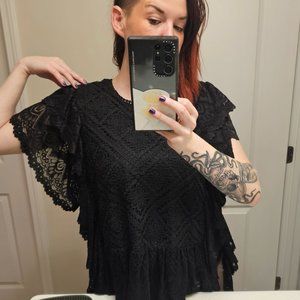 Lacey Goth Top - Thrifted